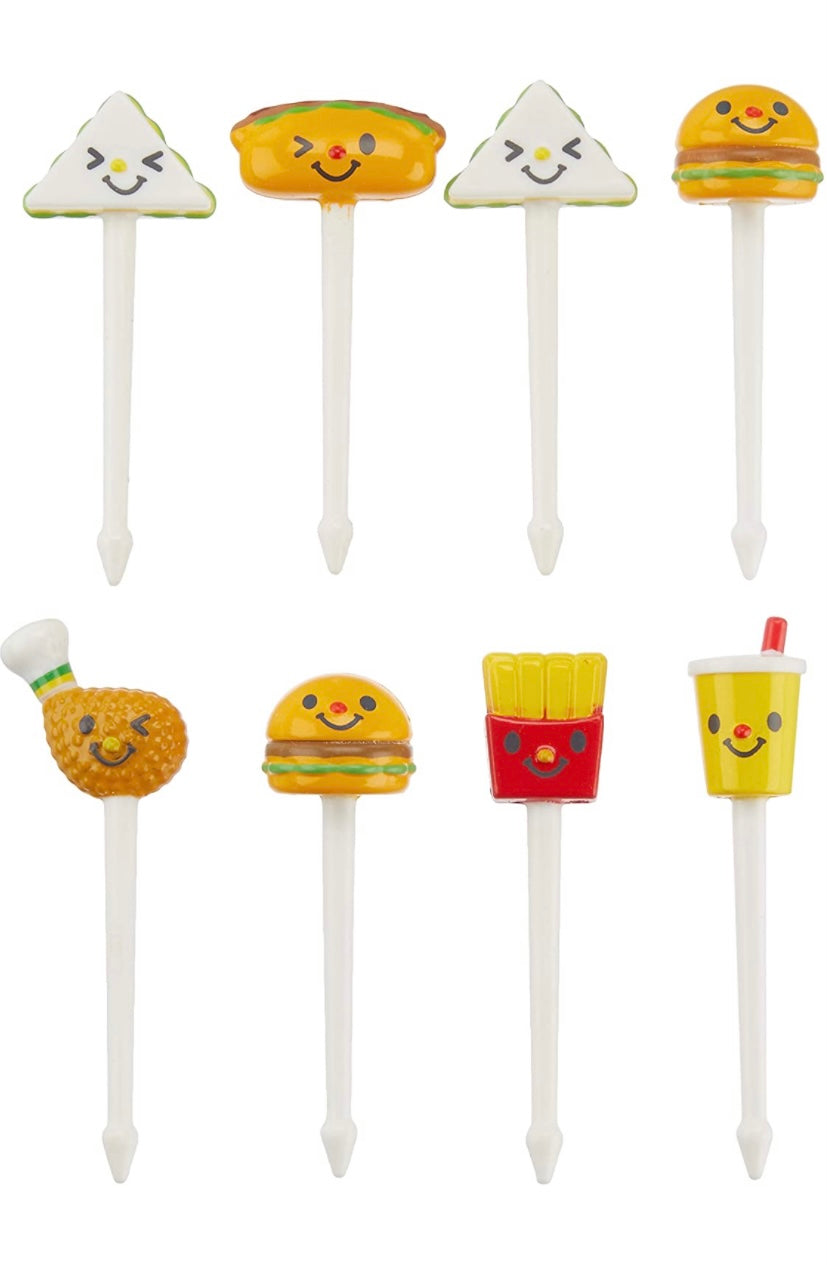 Food picks hamburger set