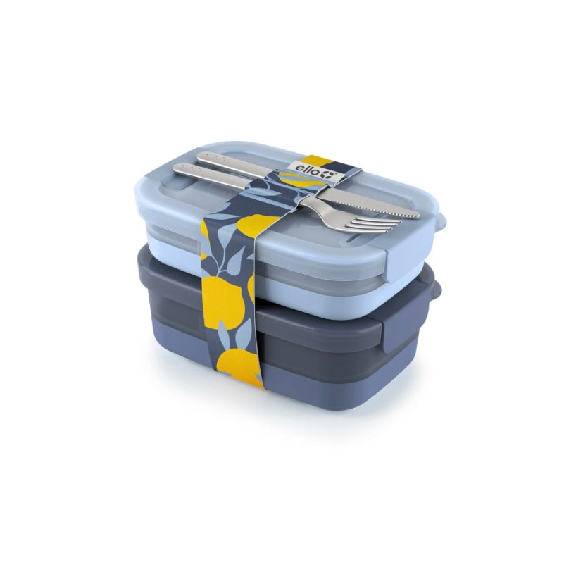 Set 2 bentobox ello Blue PRE ORDEN