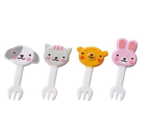 Food picks tenedores animales