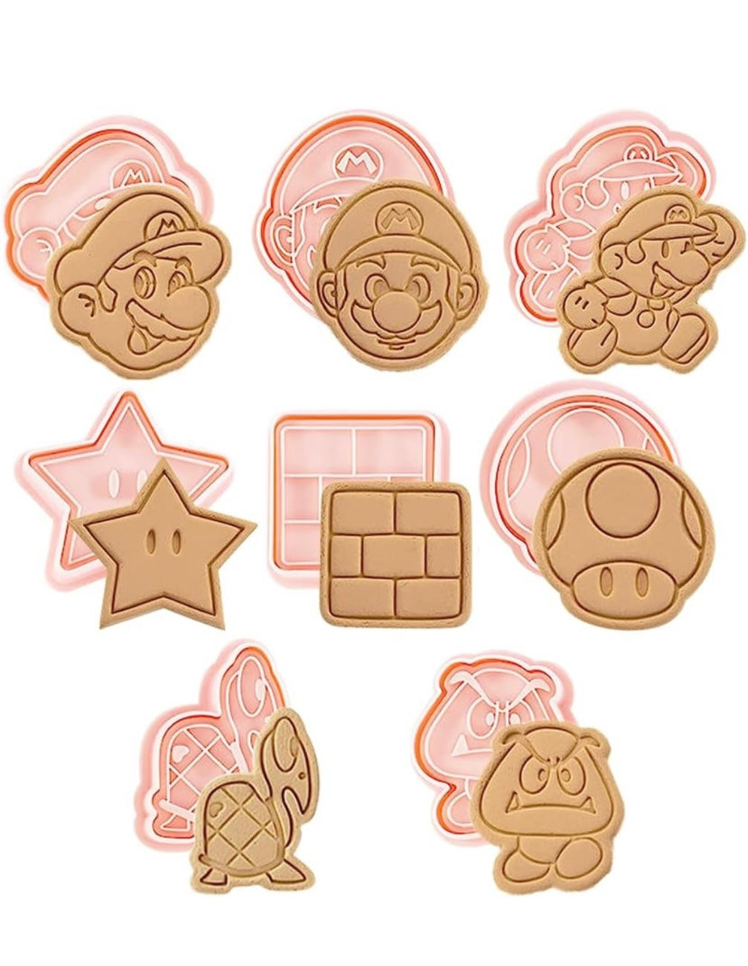 Set cortador Mario Bros