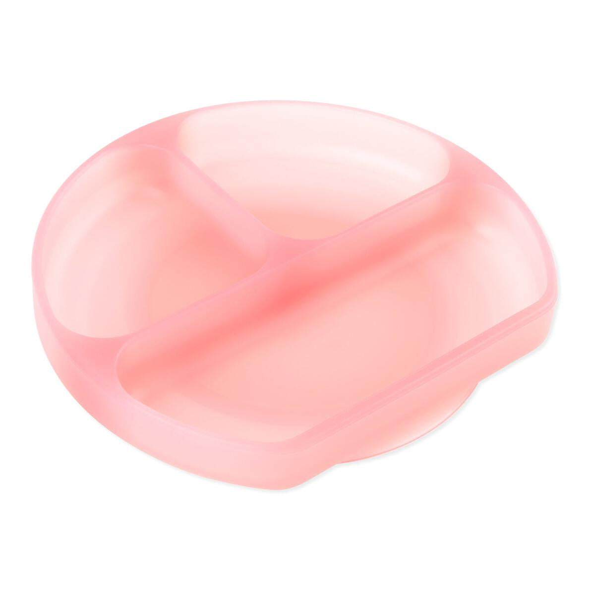 Bumkins plato rosado