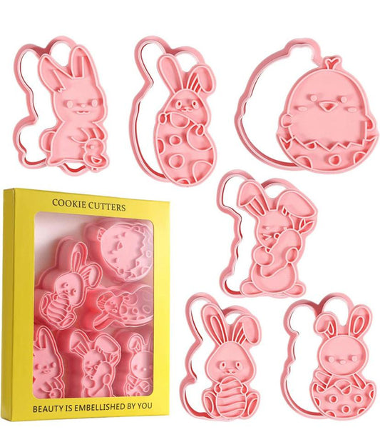 Set Cortador Sello Conejo de Pascua