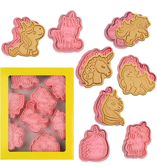 Set Cortador Sello Unicornio