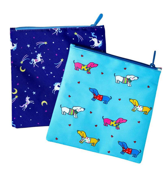 Yumbox Snack Bag Unicorns & Woof!