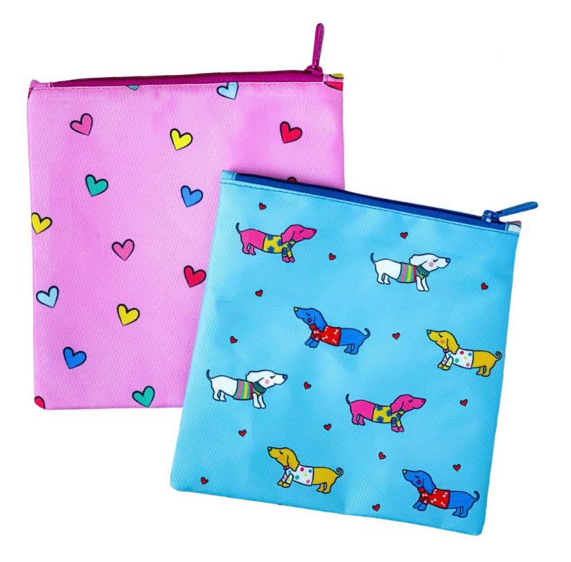 Yumbox Snack Bag Woof! & Hearts