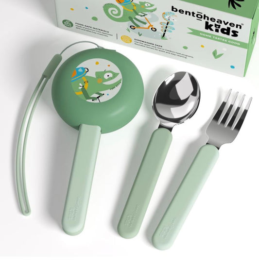 Set Cubiertos Bentoheaven - Trekking Chameleon